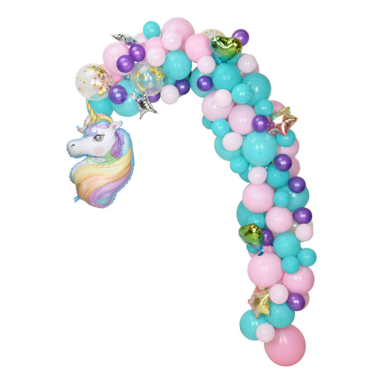 Bauen Sie Ihr eigenes Ballonbogen, das Unicorn, 120DLG, eingerichtet.