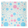 Geschenkpapier blaue rosa Punkte, 4mtr.