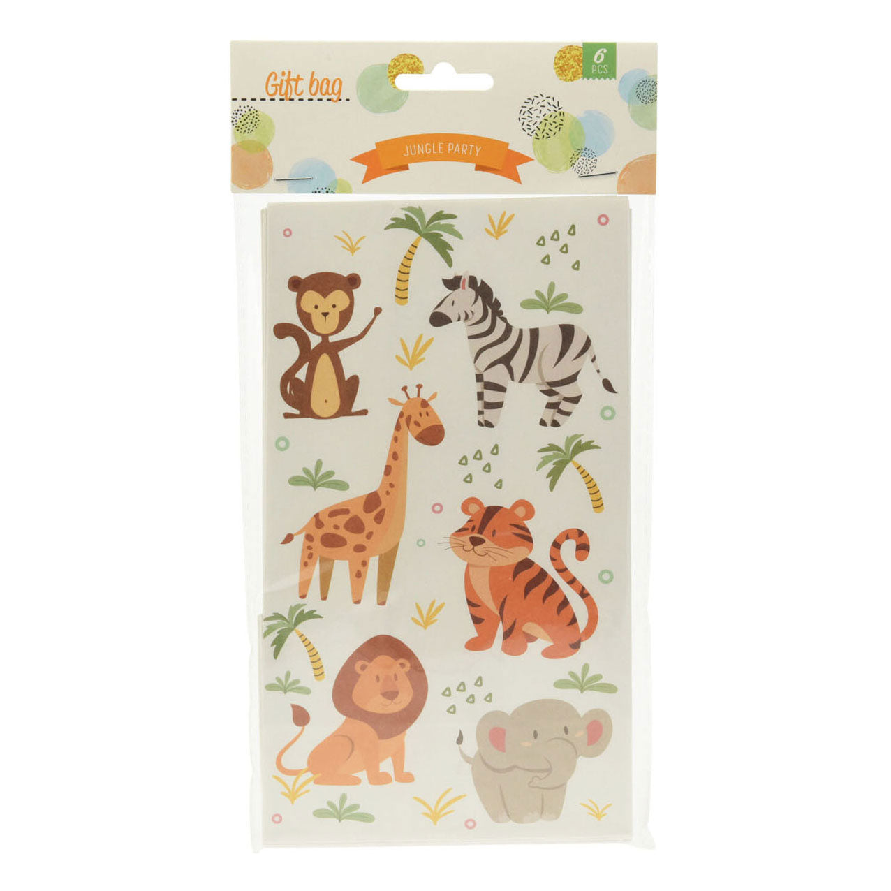 Geschenktüte Papierkreutertiere, 6st.