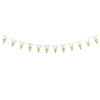 Flag -Linie Dschungeltiere, 3,5 mtr.