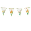 Flag -Linie Dschungeltiere, 3,5 mtr.