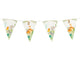 Flag -Linie Dschungeltiere, 3,5 mtr.