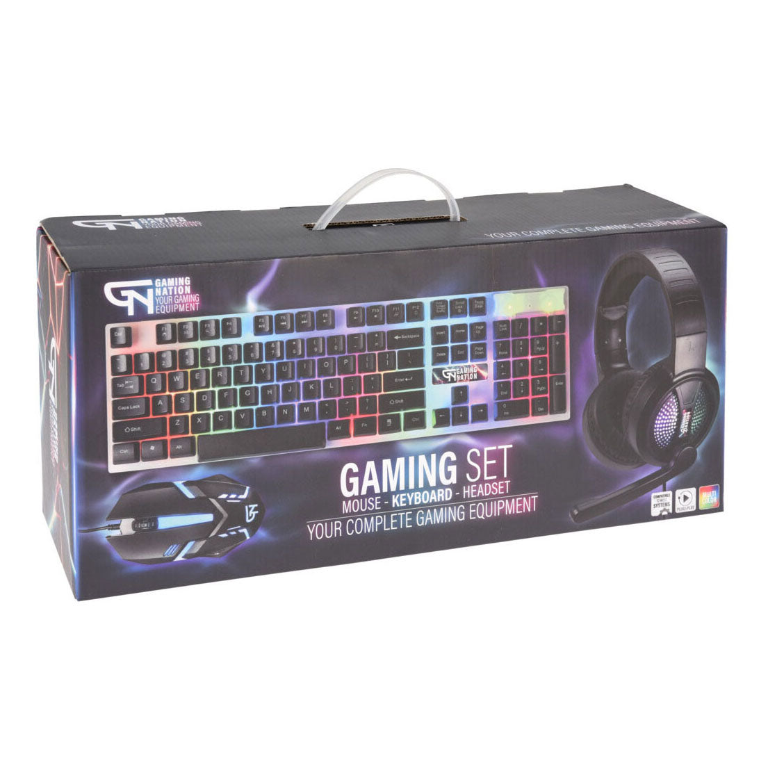 Gaming -Set -Maus -Tastaturkopfhörer 3in1
