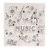Aufkleber 3D -Musikdesign - afbeelding 1