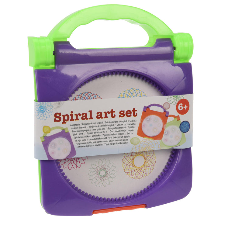 Spiralspirograph -Set zeichnen