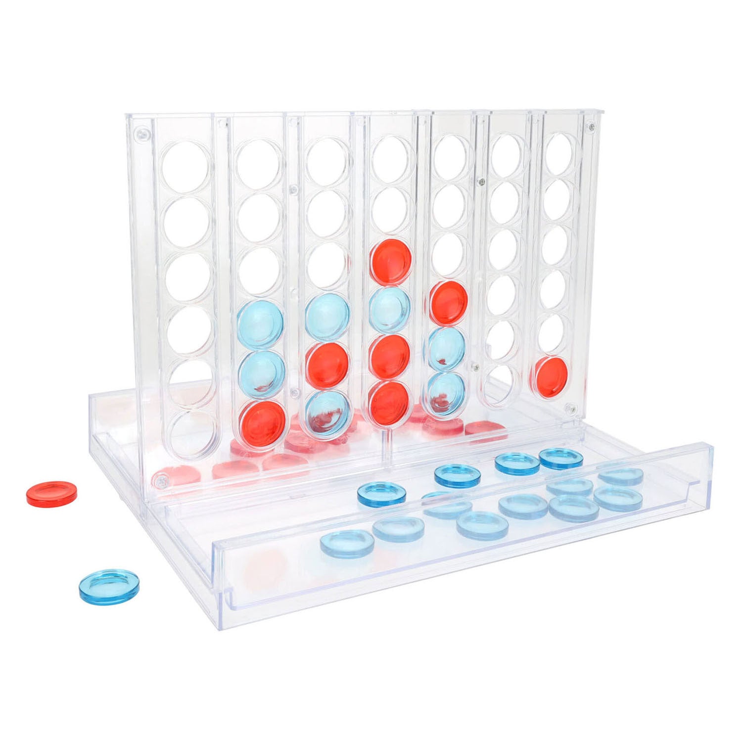 Spiel 4 auf 1 Zeile transparent