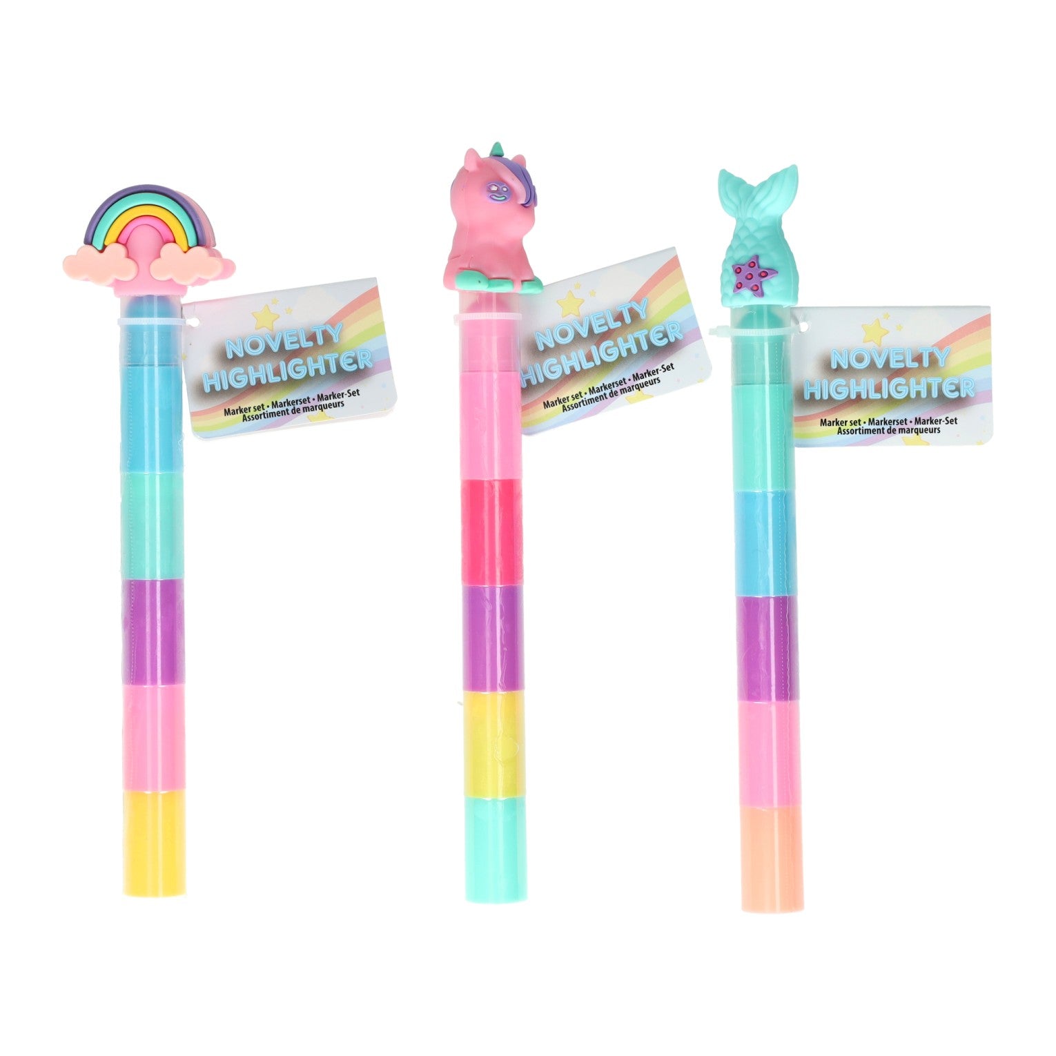 Stapelbare Textmarker 5 in 1