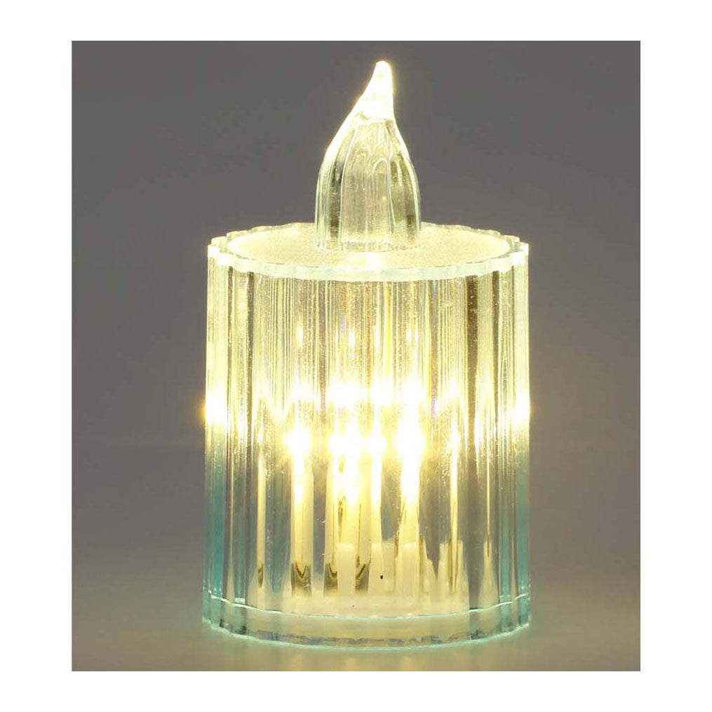 Kerze mit LED, 24st.