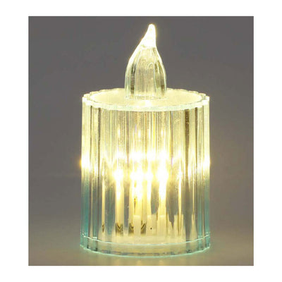 Kerze mit LED, 24st.