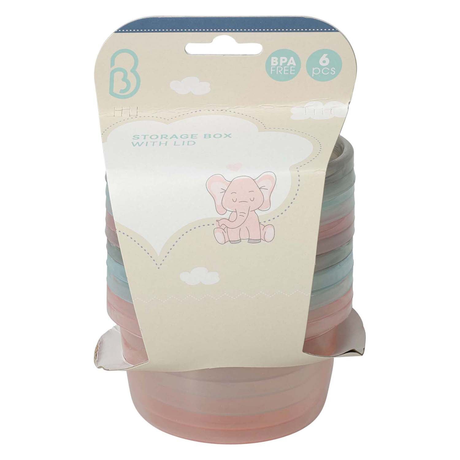 Baby-Aufbewahrungsbox, 6-tlg.
