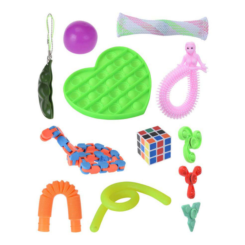 Fidget Toy Set, 12st.