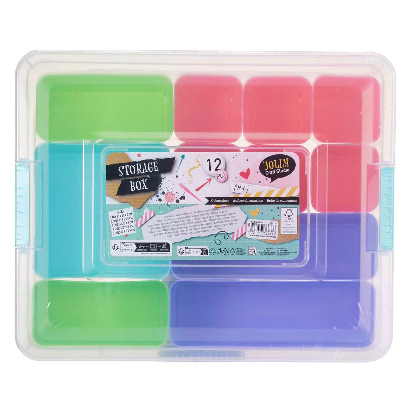 Speicherbox, 12dlg.