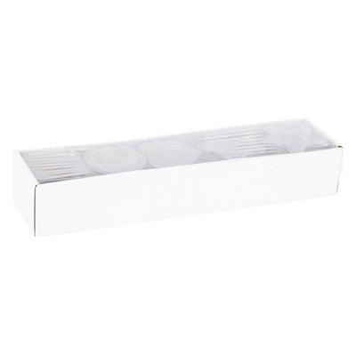 Transparente Aufbewahrungsbox-Formen, 5 Stück.
