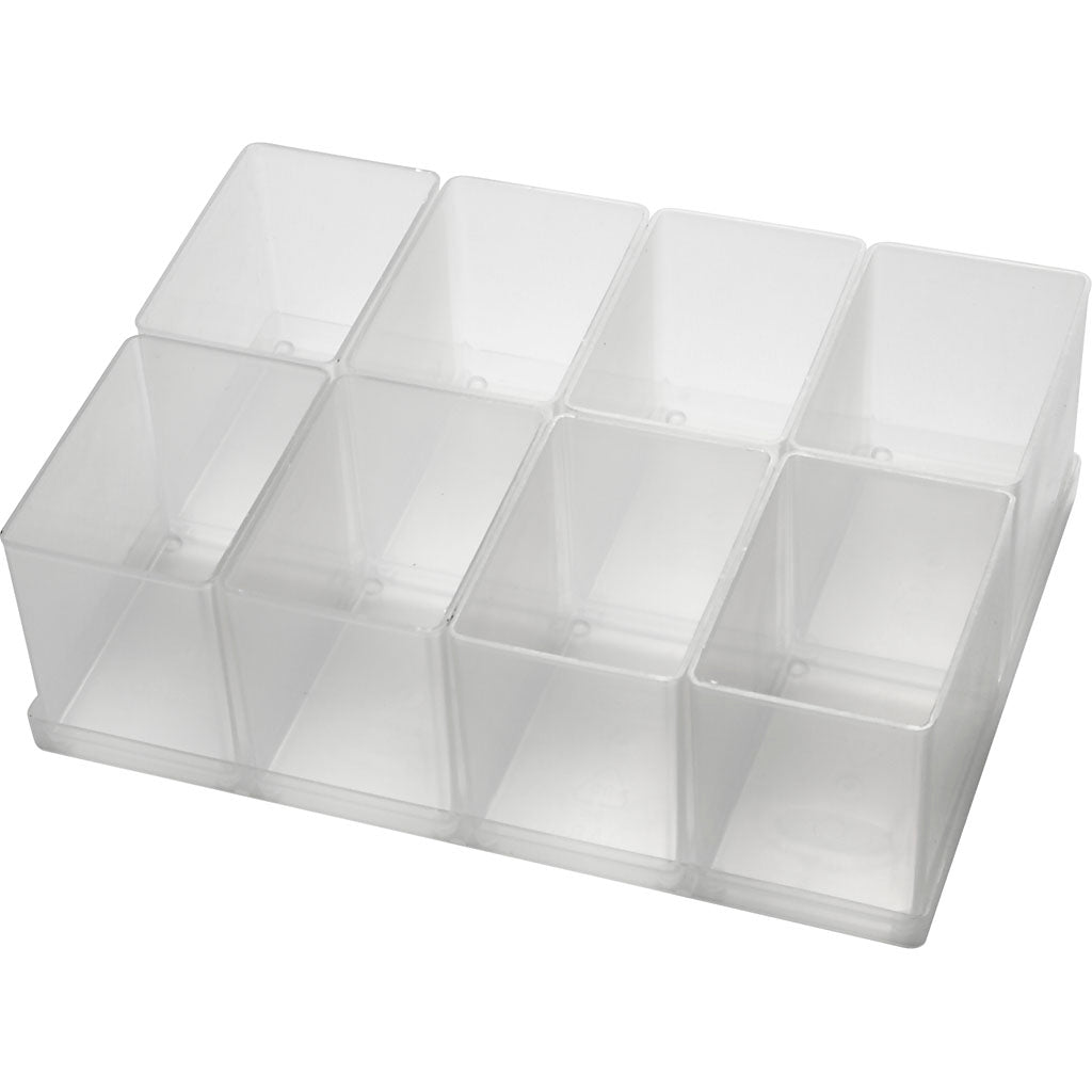 Raaco Insetbox, Größe ba8-1, H: 80 mm, Größe 79x55 mm, 8 Stück 1 Box