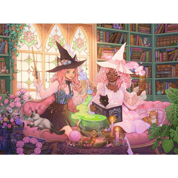 Ravensburger Jigsaw Puzzle XXL Zauberbibliothek, 200st.