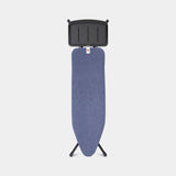 Brabantia Bügelbrett B, 124x38cm Denim Blau - afbeelding 1