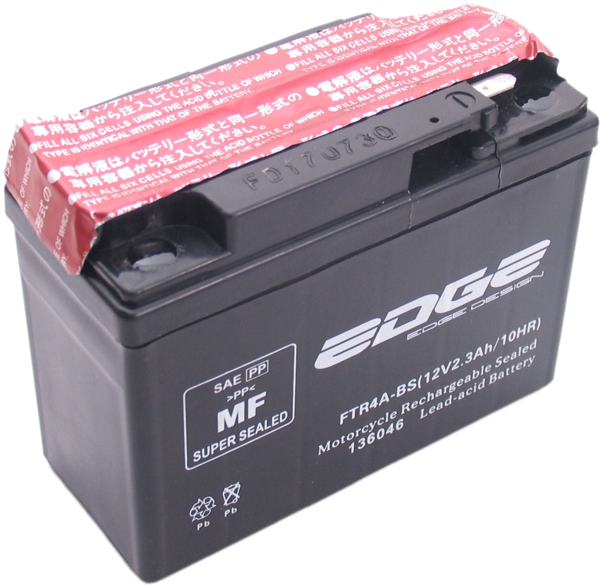 Edge Batterie FTR4A-BS (oa SFX SKOOPY) (11x5x8,5cm)