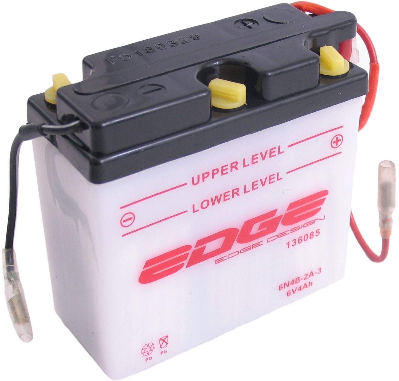 Kantenbatterie 6N4B-2A-3 DT RD-MX (10 x 10 x 4,5 cm)