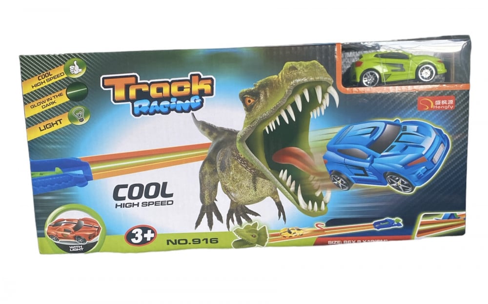 Jonotoys verfolgen Dino -Rennen