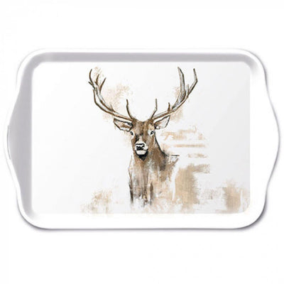 Ambiente Tablett Melamin 13x21cm Geweih