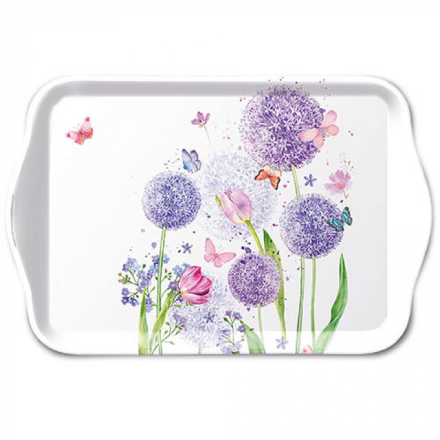 Ambiente Tablett Blumenschönheit 13x21cm