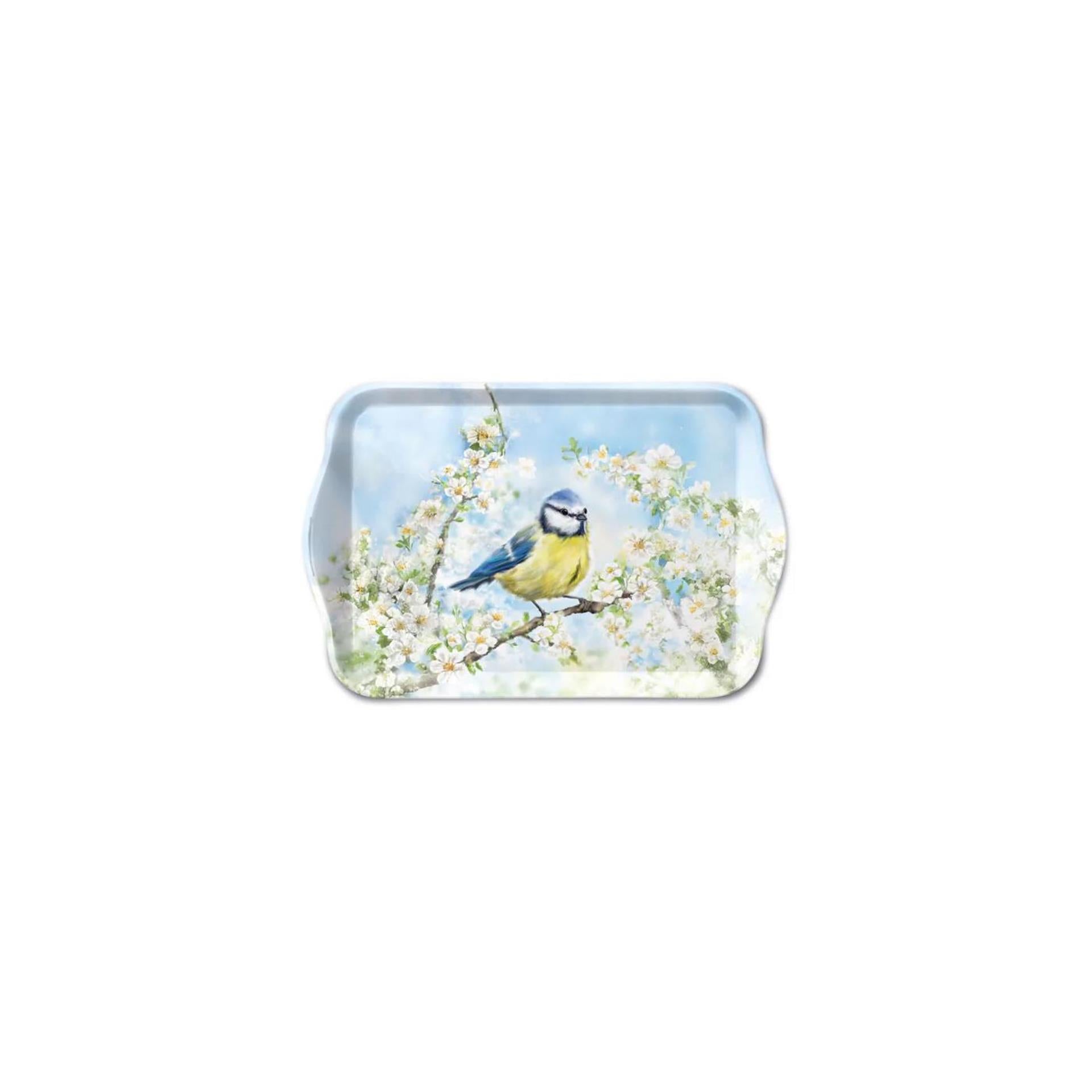 Ambiente Tablett Melamin 13x21cm Blütezeit