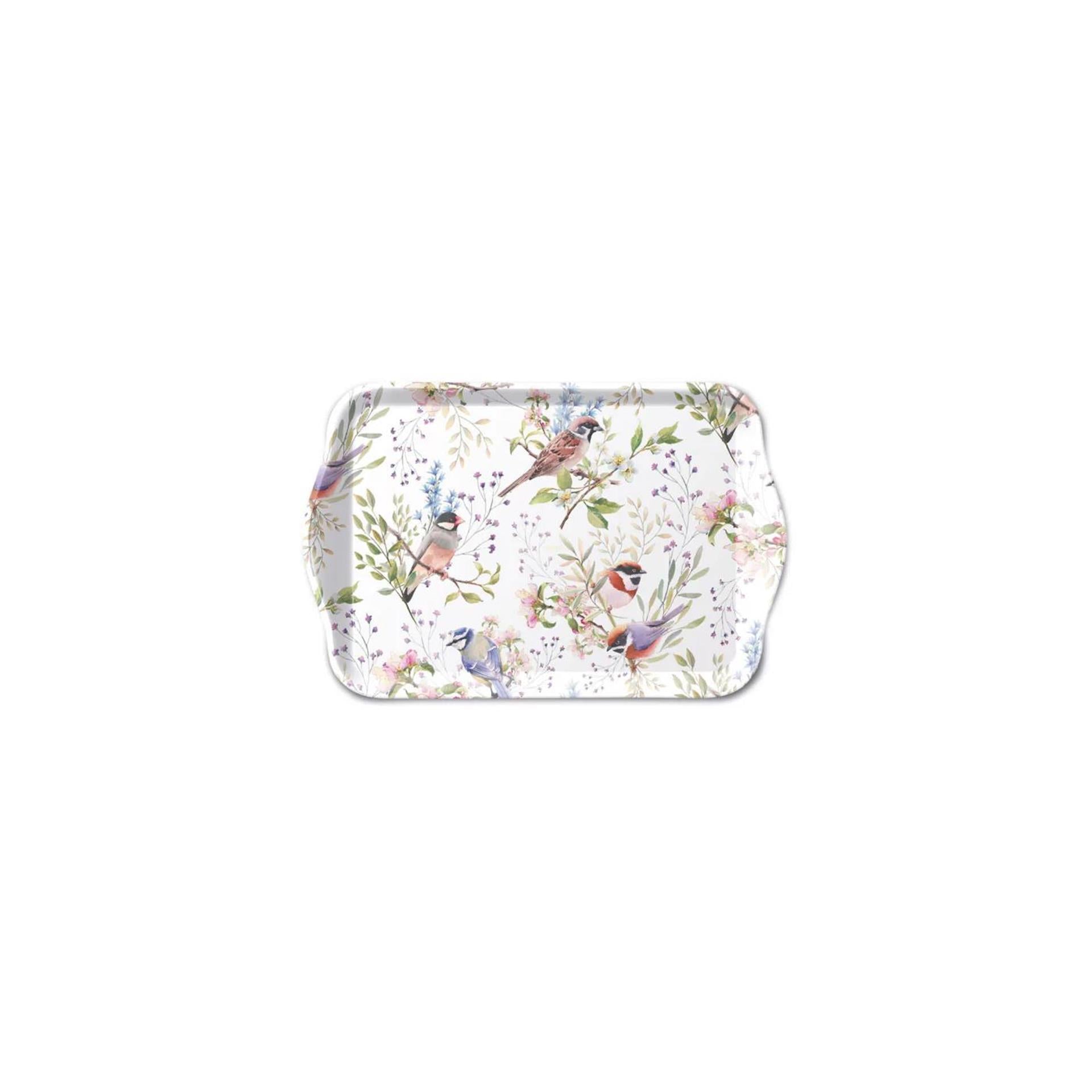 Ambiente Tablett Melamin 13x21 Busy Birds