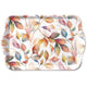 Ambiente Tablett Melamin bunte Blätter 13x21 cm