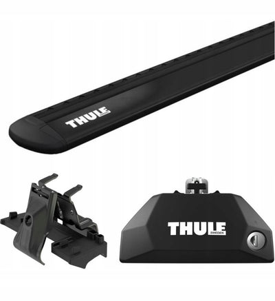 Thule 186201 Set für Einbaugeländer silber