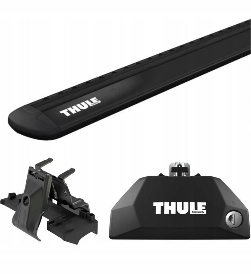 Thule 186201 Set für Einbaugeländer silber