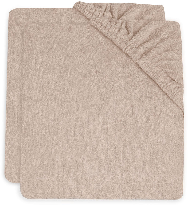 Jollein Wickelauflagenbezug Frottee 75x85cm wildrosa (2er Pack)