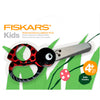Fiskars Kinderschere mit Tiermotiv, Marienkäfer, L: 13 cm, 1 Stück