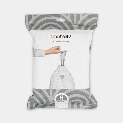 Brabantia Abfallbeutel H 50-60 Liter 40 Beutel