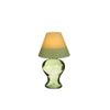 Ideas 4 seasons Glas-Teelichtlampe weich grün H16cm