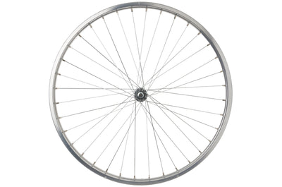 Cordo Vorderrad 26x1 3 8 22-590 Vollachse Edelstahl Speichen Chrom