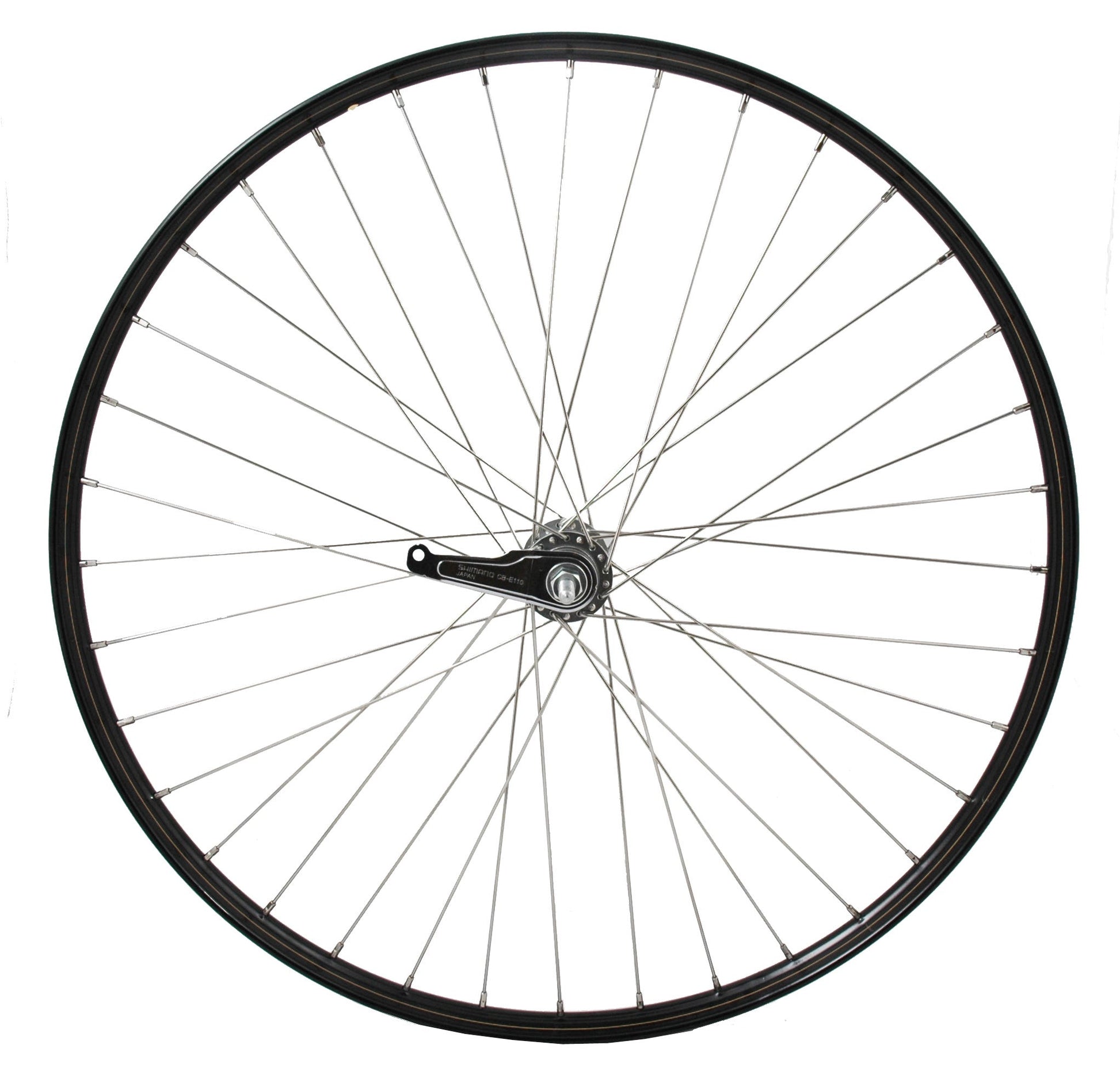 Shimano Cordo Hinterrad 28 1 2 22-635 Bremsnabe Edelstahlspeiche schwarz