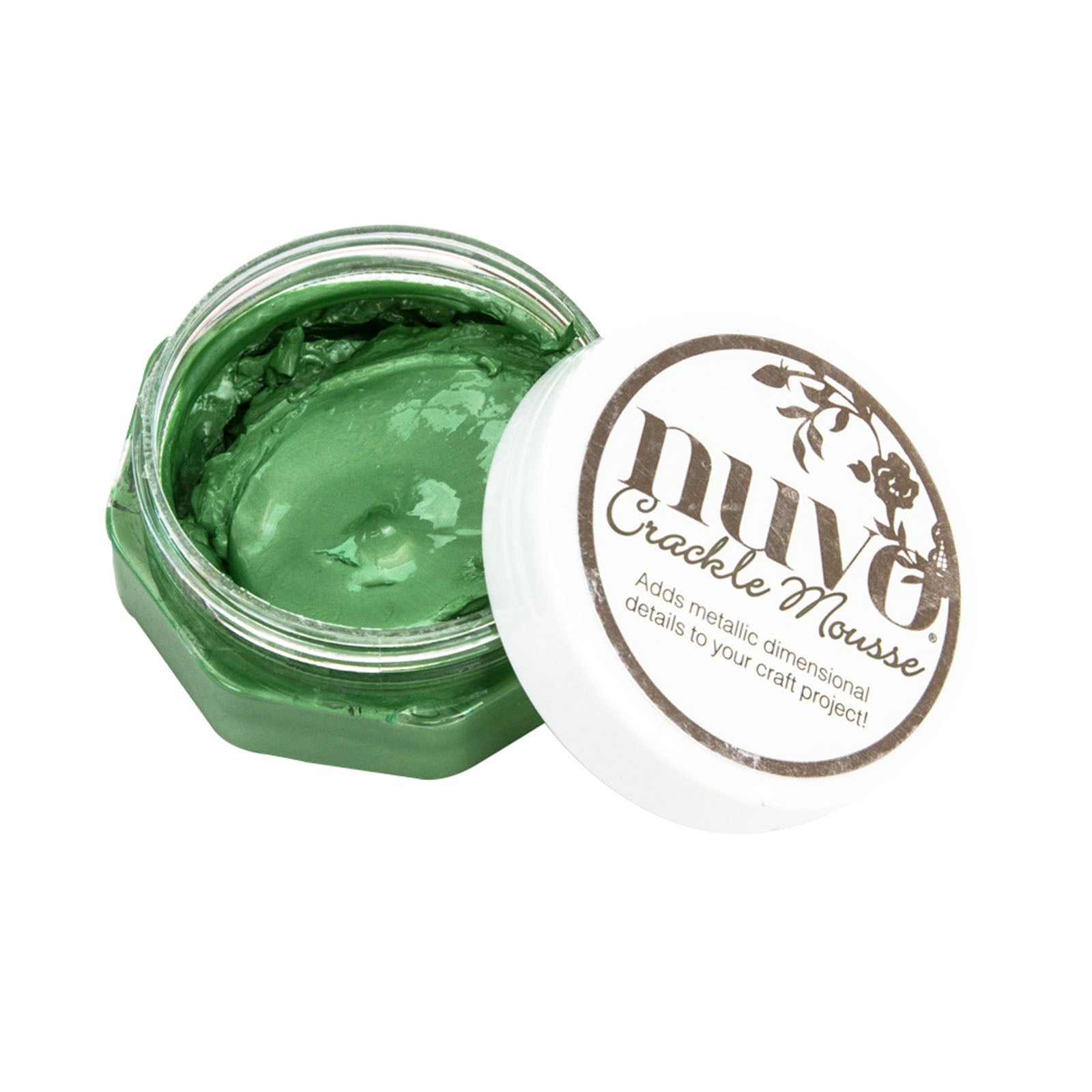 Nuvo von Tonic Studios Nuvo • Crackle Mousse Chamäleongrün