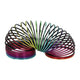 Treppenfeder in Regenbogenfarben – 10 cm