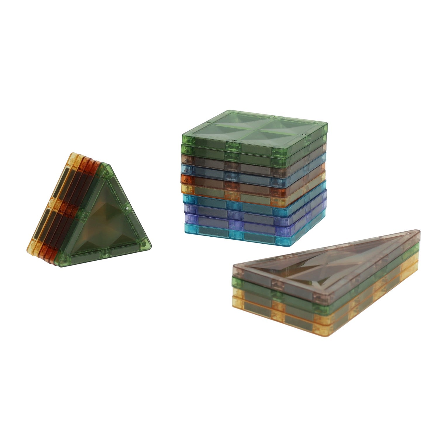 Magnetische Bausteine ​​5 Formen - 20 Stk.
