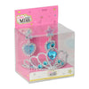 Prinzessin-Accessoire-Set, Tiara und Ohrringe