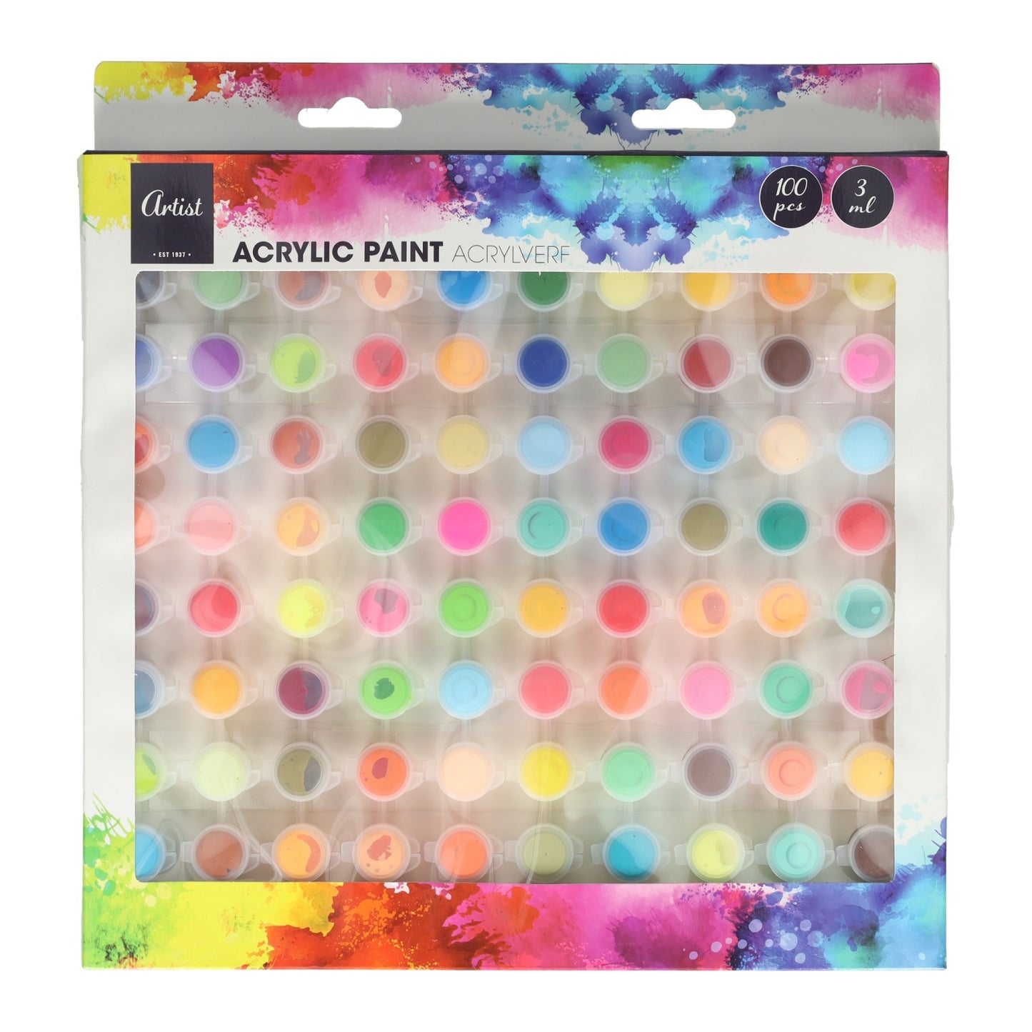 Acrylfarben-Set - 100-tlg.
