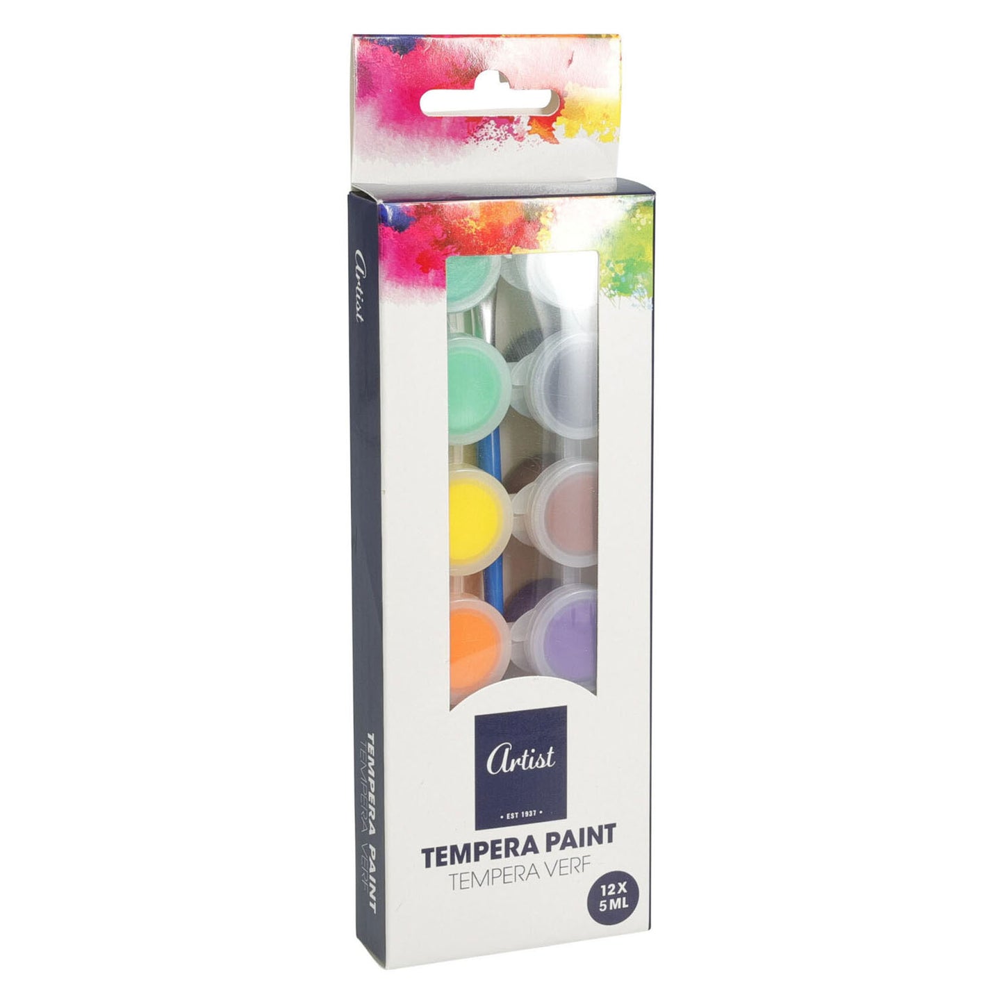 Tempera-Farbset - 12 Farben