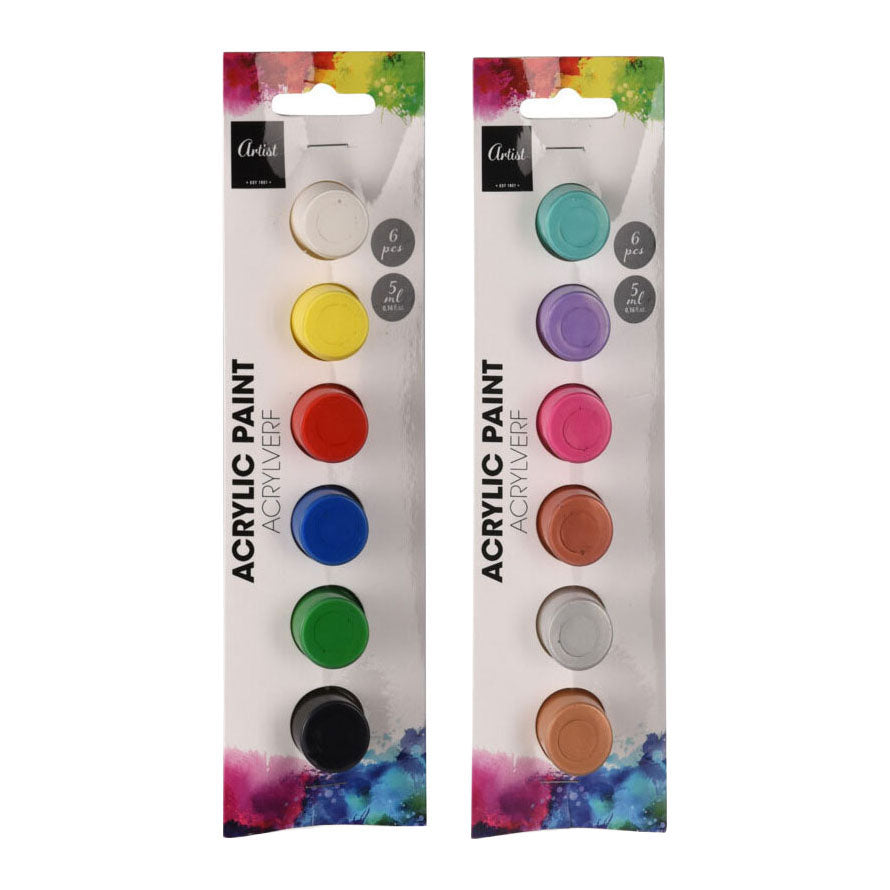 Acrylfarben-Set 6 Farben