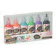 Mehrflächen-3D-Farben 20 ml – 6 Stück.