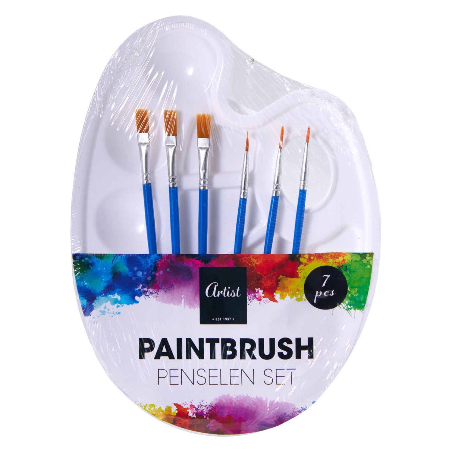 Bürstenset - 6 Stk. mit Palette