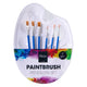 Bürstenset - 6 Stk. mit Palette