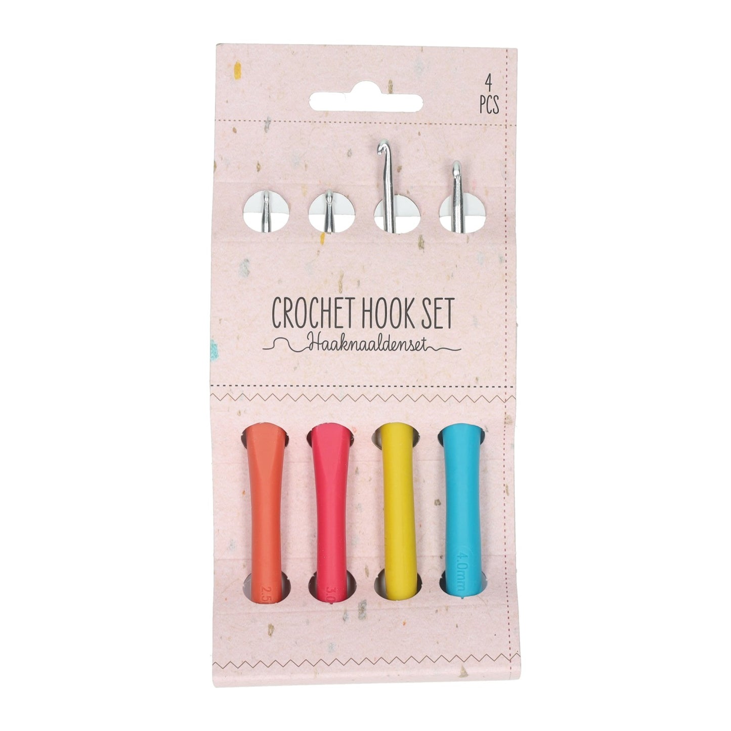 Set Häkelnadeln – 2,5 mm, 3 mm, 3,5 mm, 4 mm