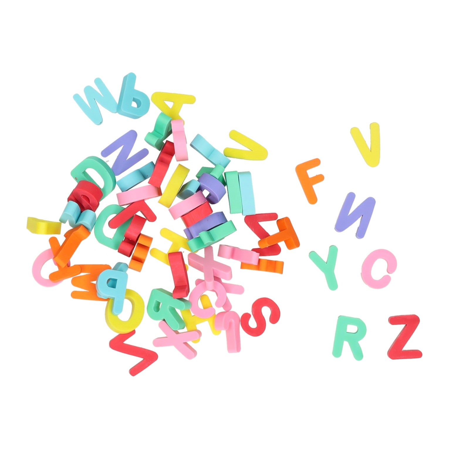 Radiergummi-Set Alphabet - 60-tlg.