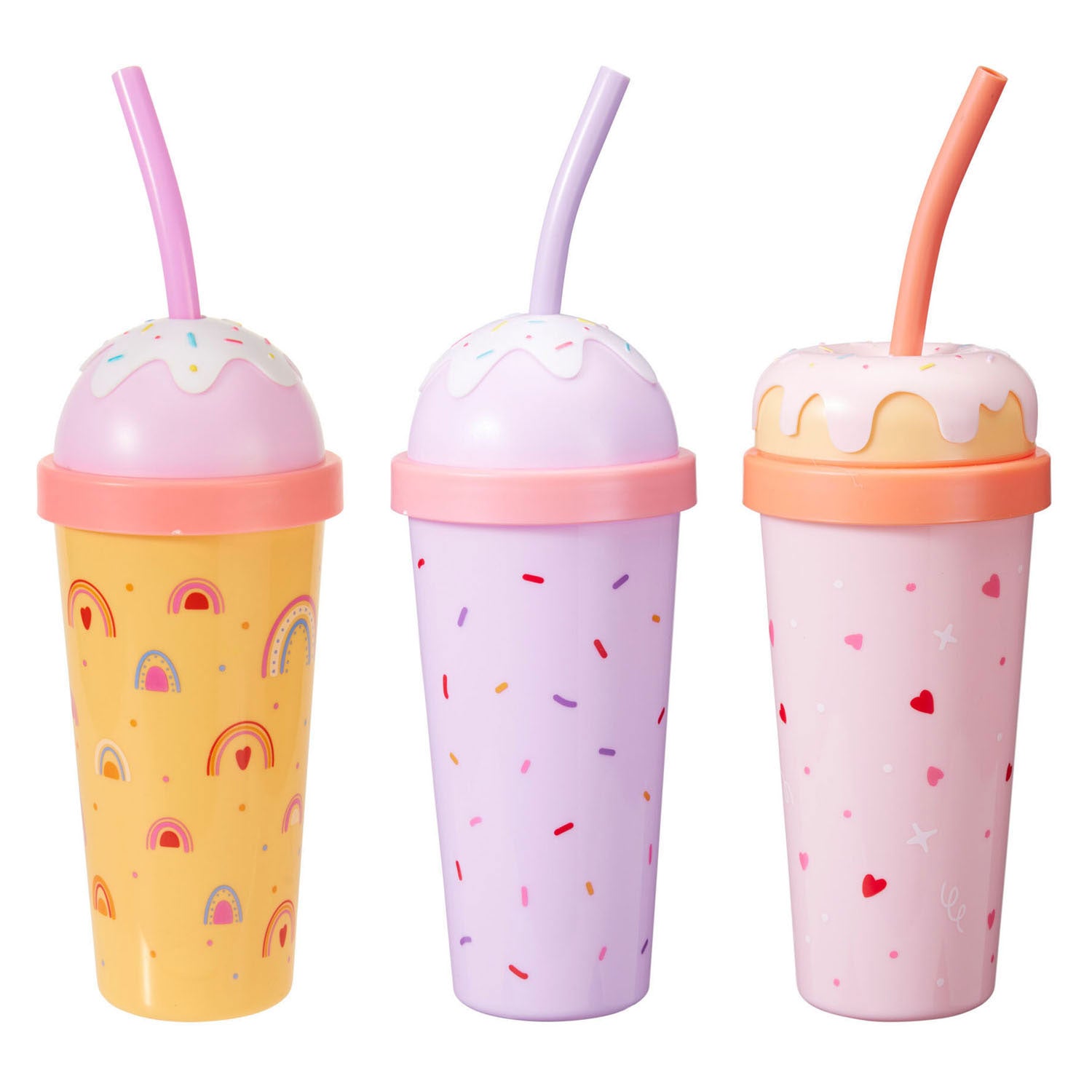 Trinkbecher mit Strohhalm
