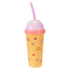 Trinkbecher mit Strohhalm